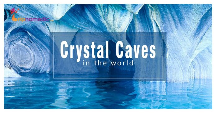 Crystal Caves in the world