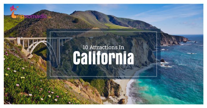10 Attractions In California