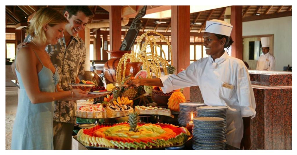 The food - Meeru Island