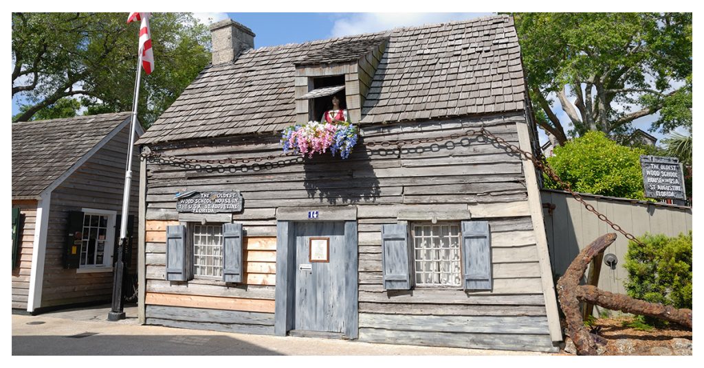 The Oldest Wooden Schoolhouse