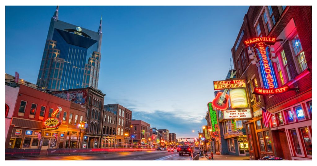 Make The Scene In Downtown Nashville