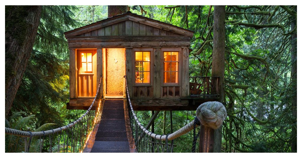 Embrace Nature's Harmony In A Tree House