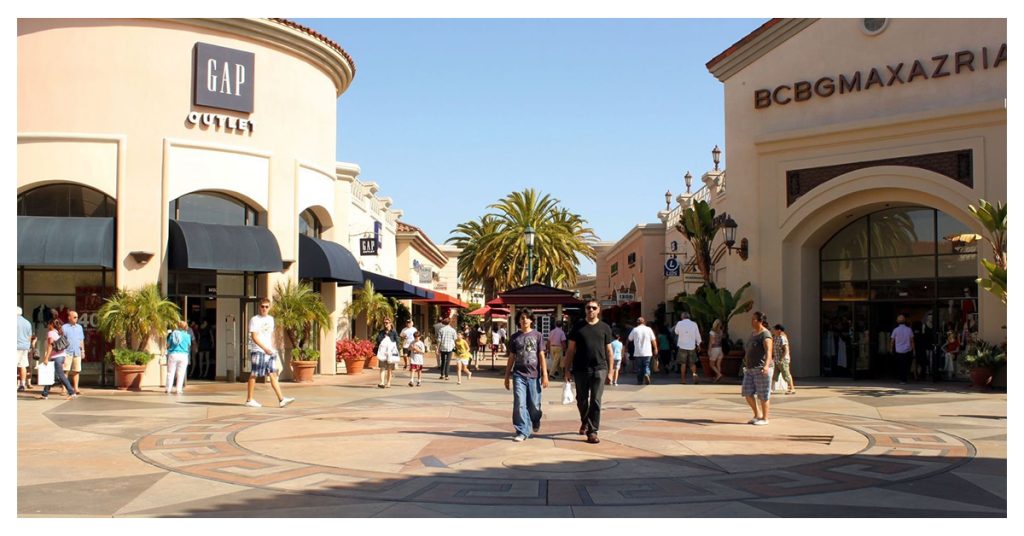 Shopping at Carlsbad Premium Outlets