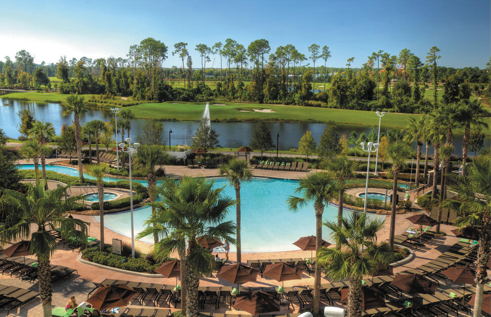 Signia by Hilton Orlando Bonnet Creek – Massive Pools with Skyline Views